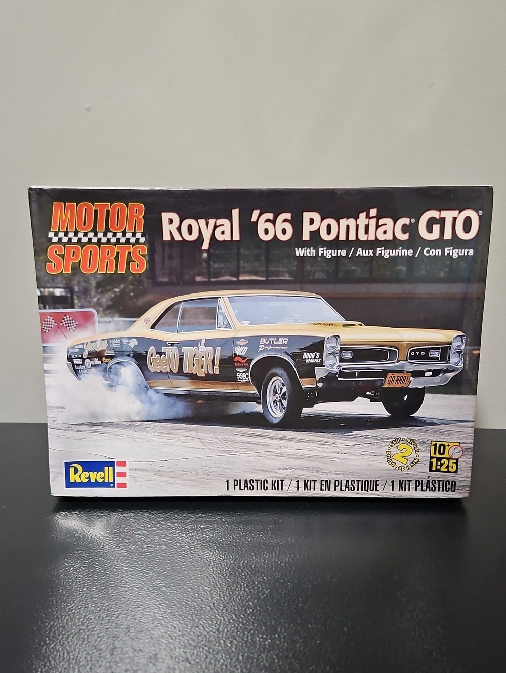 Royal '66 Pontiac GTO Plastic Model Kit By Revell